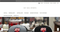 Desktop Screenshot of hitbigsports.com